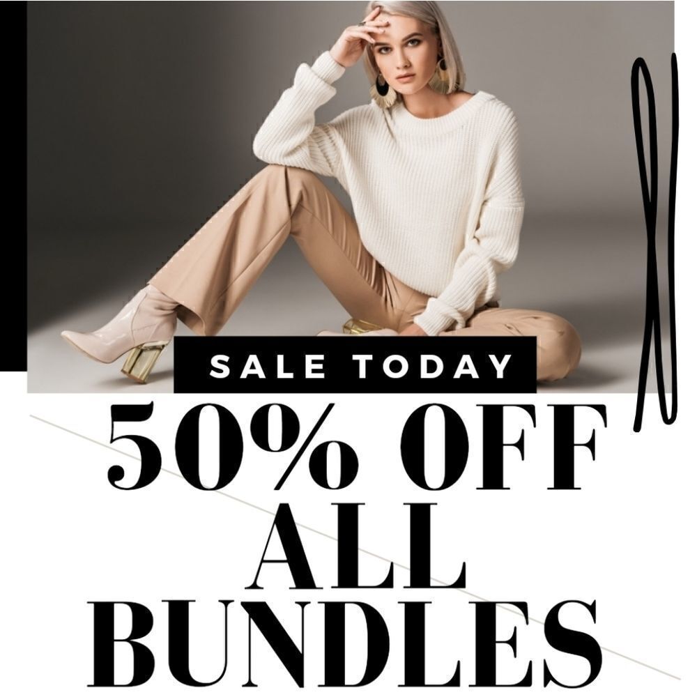 50% Off ALL BUNDLES Moving Sale